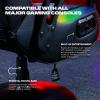imageX Rocker PC Computer Gaming Desk Chair Builtin Audio College Dorm Essentials for Guys and Girls Gamers Bedroom Dorm Room Essentials FoldablePrism RGB LED