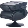 imageX Rocker PC Computer Gaming Desk Chair Builtin Audio College Dorm Essentials for Guys and Girls Gamers Bedroom Dorm Room Essentials FoldablePro