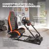 imageX Rocker Racing Rig Stand for Video Games and Gaming Chairs 2837 x 1791 x 23622776 BlackBlack