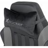 imageX Rocker Sigma PC Computer Gaming Office Desk Chair with Headrest RGB LED Lights Adjustable Seat and Armrest 0780401 2441quot x 498quot x 2087quot Black