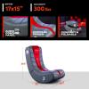 imageX Rocker Video Gaming Floor Rocker Chair Builtin Audio Back to School Foldable for Gamers Bedroom or Game Room for Boys Girls Teens 517Extreme III