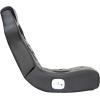 imageX Rocker Video Gaming Floor Rocker Chair Builtin Audio Back to School Foldable for Gamers Bedroom or Game Room for Boys Girls Teens 517Flash Black
