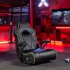 imageX Rocker Video Gaming Floor Rocker Chair Builtin Audio College Dorm Essentials for Guys and Girls Gamers Bedroom Dorm Room Essentials FoldableLimewire