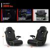 imageX Rocker Video Gaming Floor Rocker Chair Builtin Audio College Dorm Essentials for Guys and Girls Gamers Bedroom Dorm Room Essentials FoldableLimewire