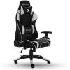 imageX Rocker PC Computer Gaming Desk Chair with Wheels College Dorm Room Essentials for Guys and Girls Adjustable Ergonomic Office Chair for GamersAgility White