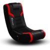 imageX Rocker Video Gaming Floor Rocker Chair Builtin Audio Back to School Foldable for Gamers Bedroom or Game Room for Boys Girls Teens 517Eclipse Red