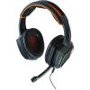 imageX Rocker Video Gaming Headset Over Ear Headphones with Microphone Stero Audio for Gamers and Streamers BlackOrangeXH3