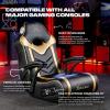 imagequotX Rocker 24K Floor Rocker 21 BT 32quotquot x 245quotquot x 315quotquot BlackGoldquot 5110501