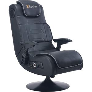 imageX Rocker PC Computer Gaming Desk Chair Builtin Audio College Dorm Essentials for Guys and Girls Gamers Bedroom Dorm Room Essentials FoldablePro