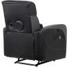 imageX Rocker Gamma Recliner Gaming Chair 21 Bluetooth Audio System Headrest Mounted Speakers Builtin Footrest and Cupholder 718001 3484quot x 3937quot x 3031quot BlackGamma