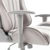 imageX Rocker Mysa PC Video Gaming Desk Chair with Wheels College Dorm Room Essentials for Guys and Girls Ergonomic Office ChairGray  Gray Base