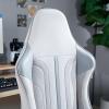 imageX Rocker Mysa PC Video Gaming Desk Chair with Wheels College Dorm Room Essentials for Guys and Girls Ergonomic Office ChairGray  Gray Base