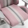 imageX Rocker Mysa PC Video Gaming Desk Chair with Wheels College Dorm Room Essentials for Guys and Girls Ergonomic Office ChairGrayPink  Gray Base