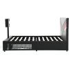 imageX Rocker Orion Esports Twin Gaming Bed Black Faux Leather Durable Frame and Padded HeadboardFull