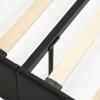 imageX Rocker Orion Esports Twin Gaming Bed Black Faux Leather Durable Frame and Padded HeadboardTwin