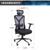 imageX Rocker Oscar HighBack Ergonomic Mesh Office Gaming Chair Black