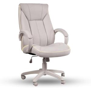 imageX Rocker PC Computer Gaming Desk Chair with Wheels College Dorm Room Essentials for Guys and Girls Adjustable Ergonomic Office Chair for GamersLucent Cream