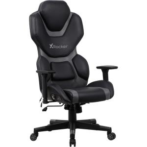 imagequotX Rocker Zeta PC Chair 20 BT 252quotquot x 2756quotquot x 4843quotquot BlackGrayquot 0780201