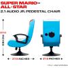 imageX Rocker Nintendo Video Gaming Chair for Kids 517 Floor Rocker Gifts for Gamers Mario Bowser Peach Luigi Yoshi Gifts for Teens Boys GirlsMario Pedestal