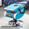 imageX Rocker Nintendo Video Gaming Chair for Kids 517 Floor Rocker Gifts for Gamers Mario Bowser Peach Luigi Yoshi Gifts for Teens Boys GirlsMario Pedestal
