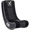 imageX Rocker V Rocker SE Black Foam Floor Video Gaming Chair for Adult Teen and Kid Gamers 21 High Tech Audio and Wireless Capacity  Foldable and Ergonomic Back Support 5130301